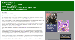 Desktop Screenshot of doktorfrank.com